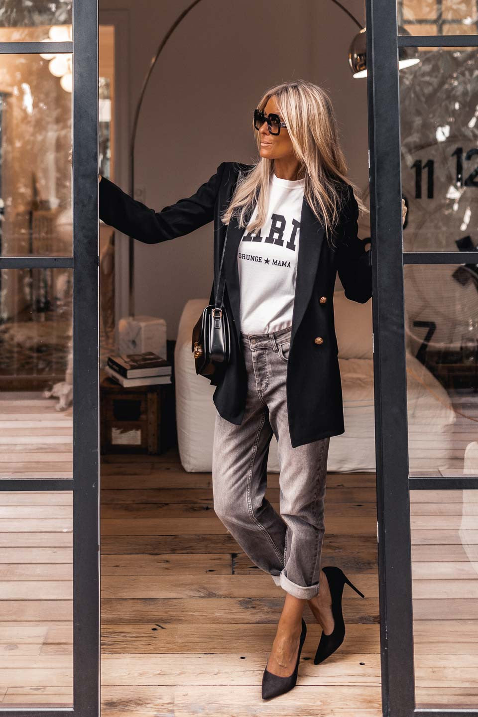 Jeans Grungemama John anthracite