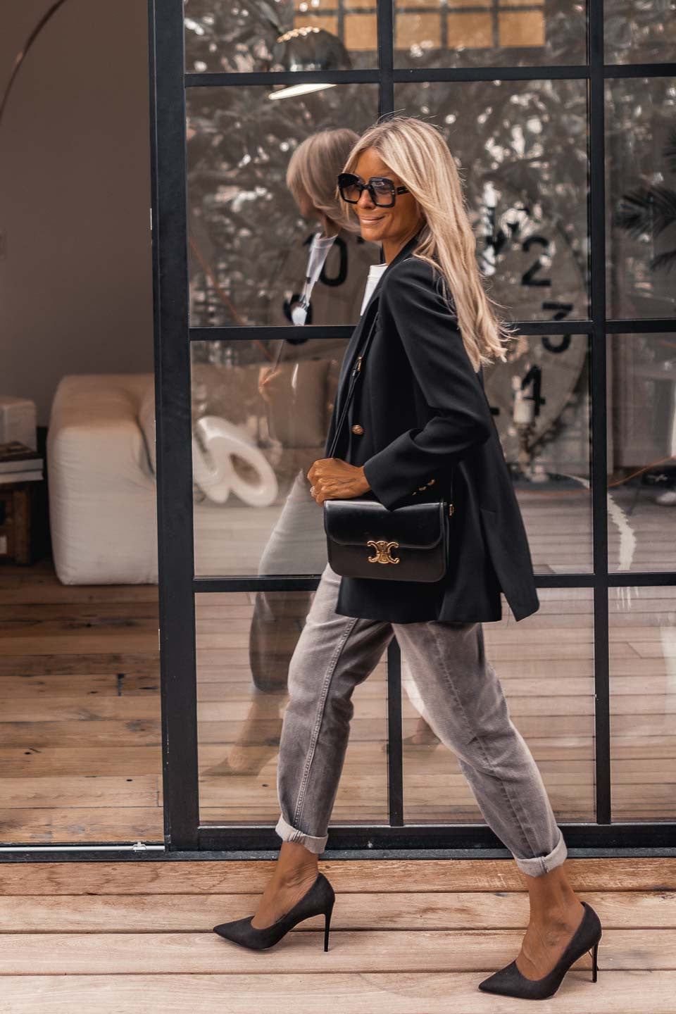 Jeans Grungemama John anthracite