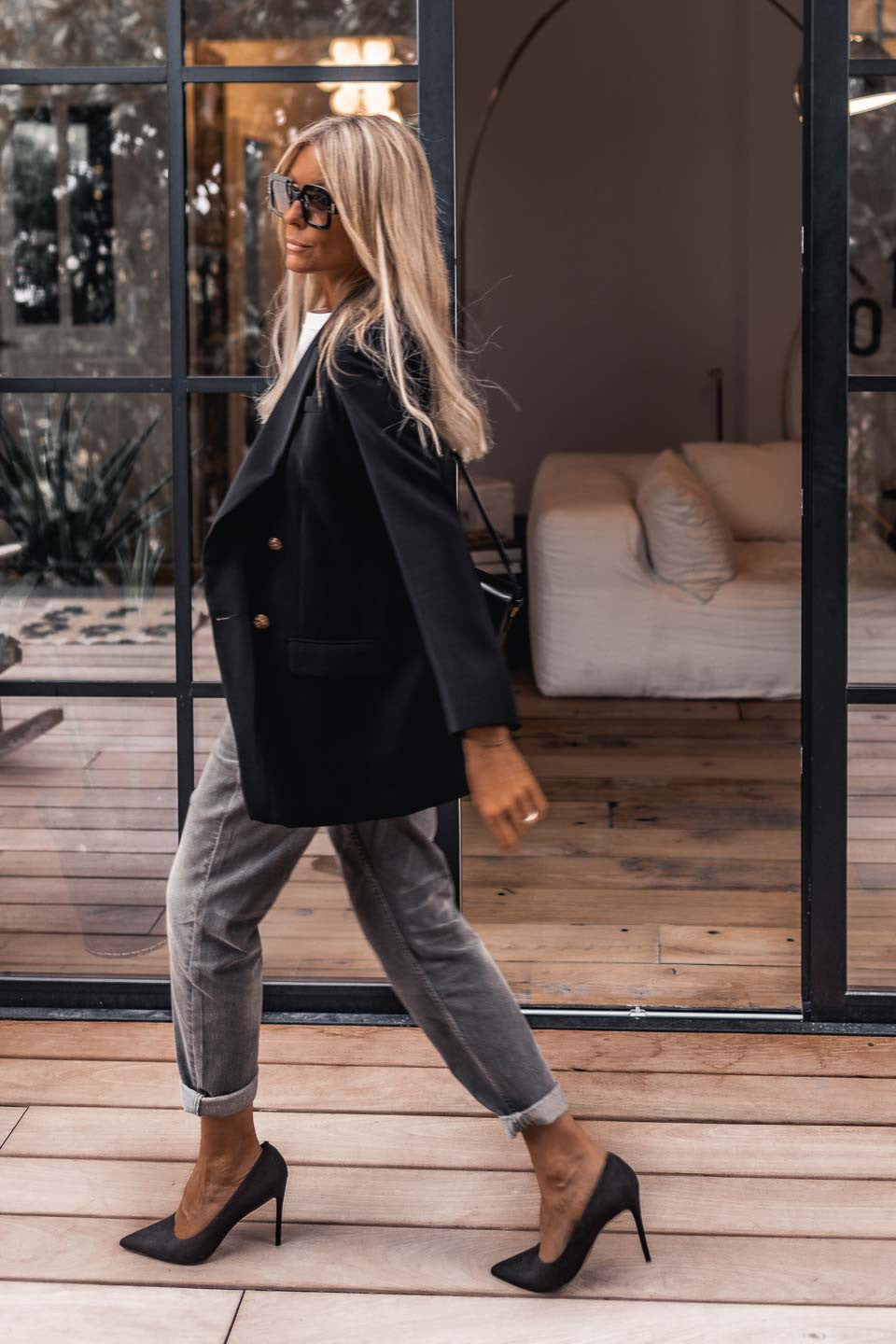 Jeans Grungemama John anthracite