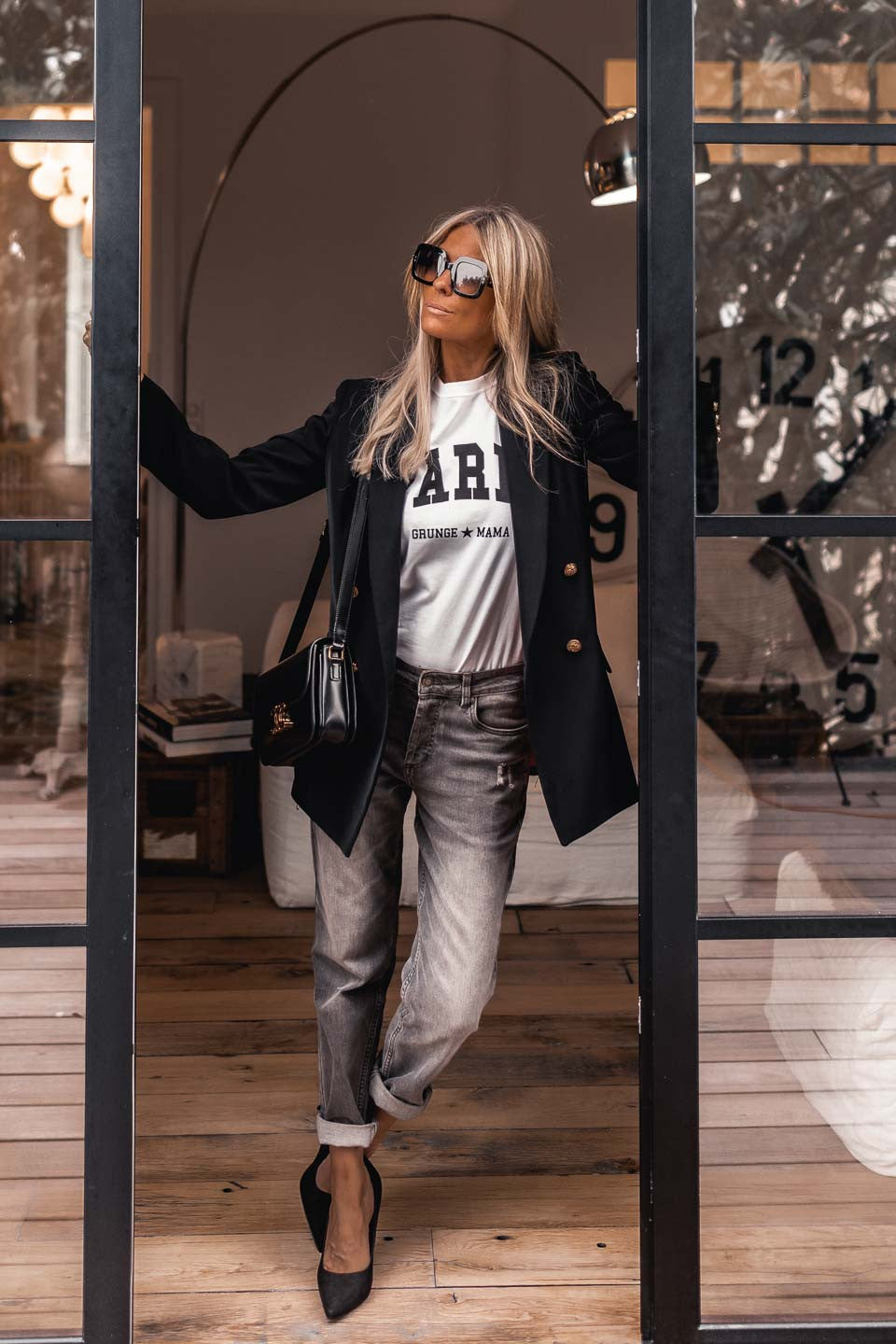 Jeans grungemama John anthracite