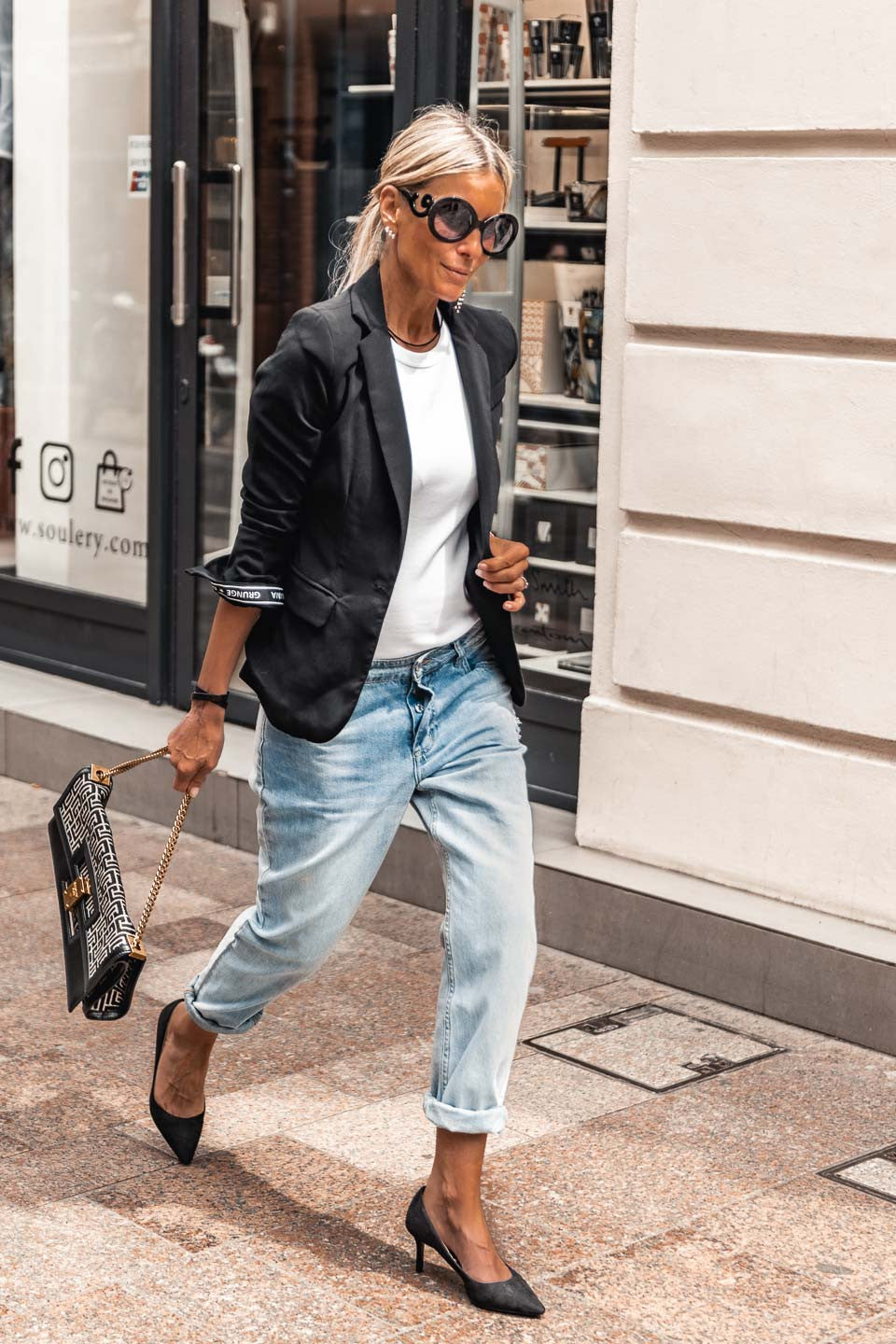 Jeans Grungemama John bleu