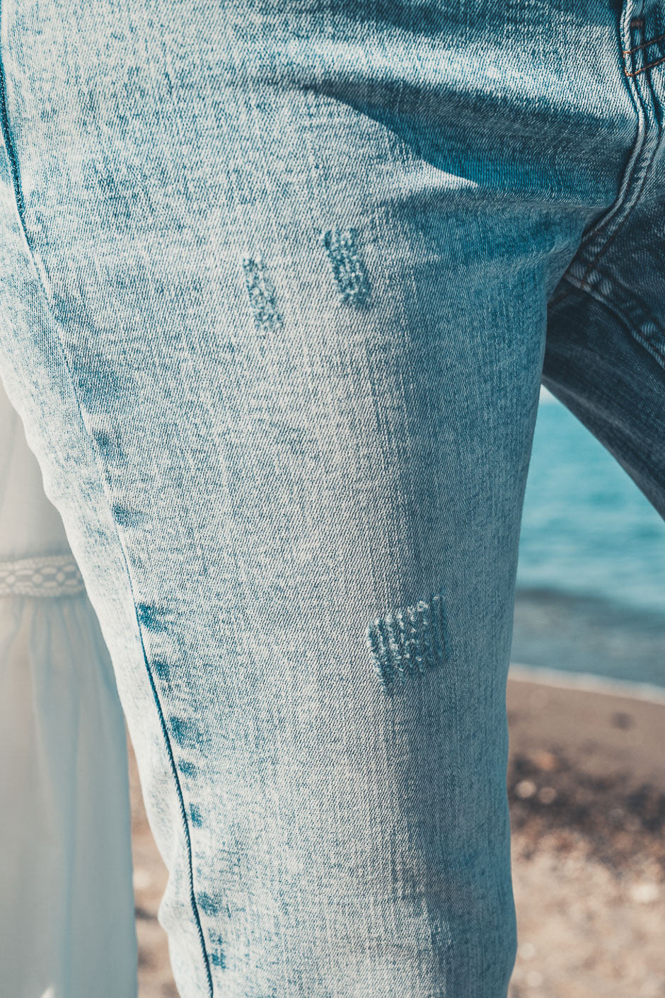 Jeans Grungemama Louison bleu