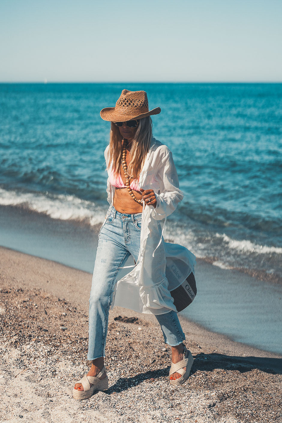 Jeans Grungemama Louison bleu