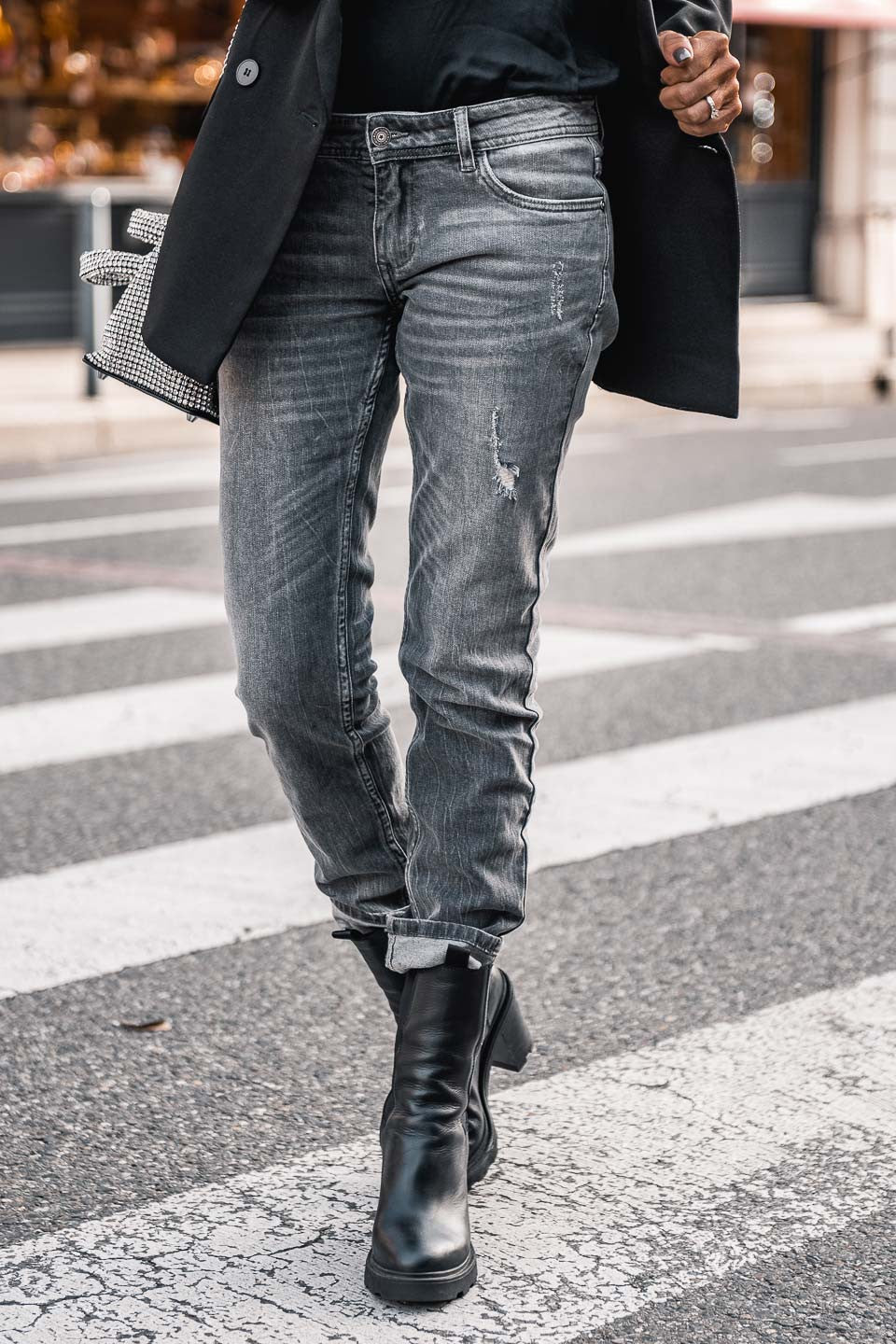 Jeans grungemama Marlon anthracite