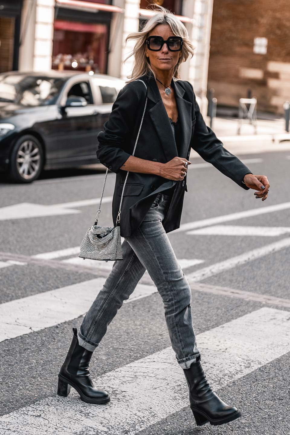 Jeans grungemama Marlon anthracite