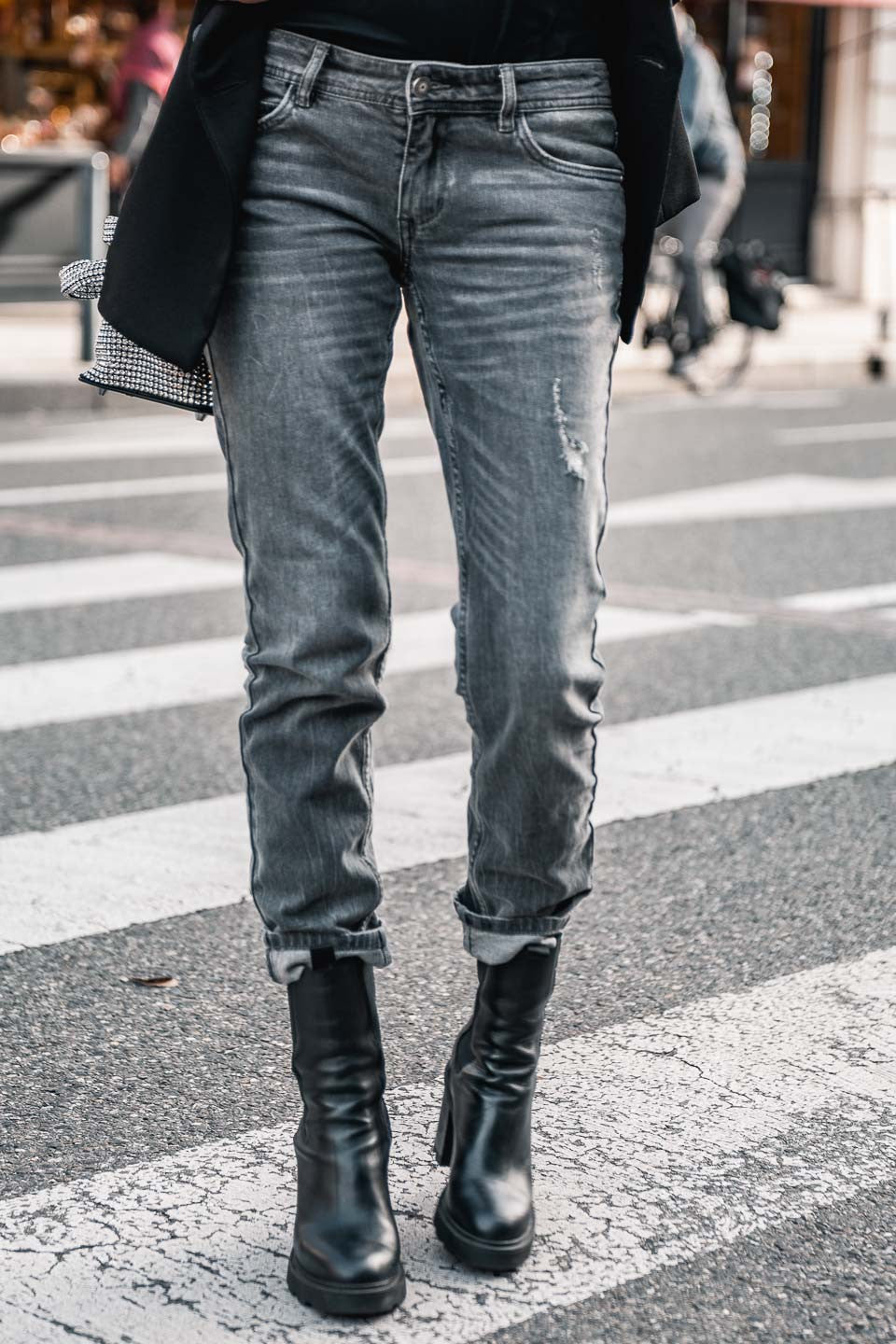 Jeans grungemama Marlon anthracite