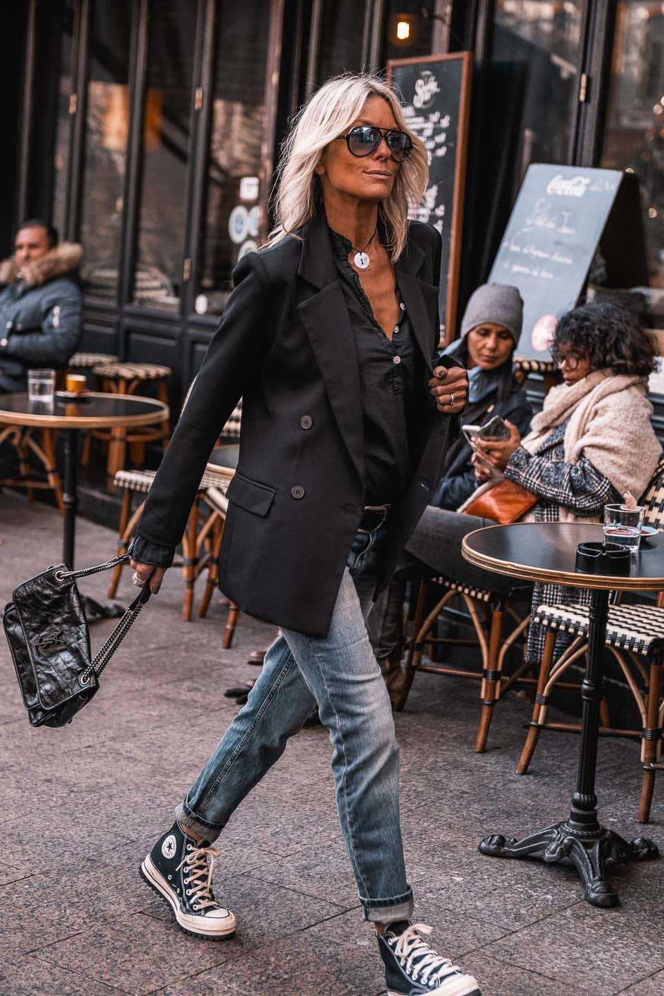 Jeans Grungemama Marlon bleu