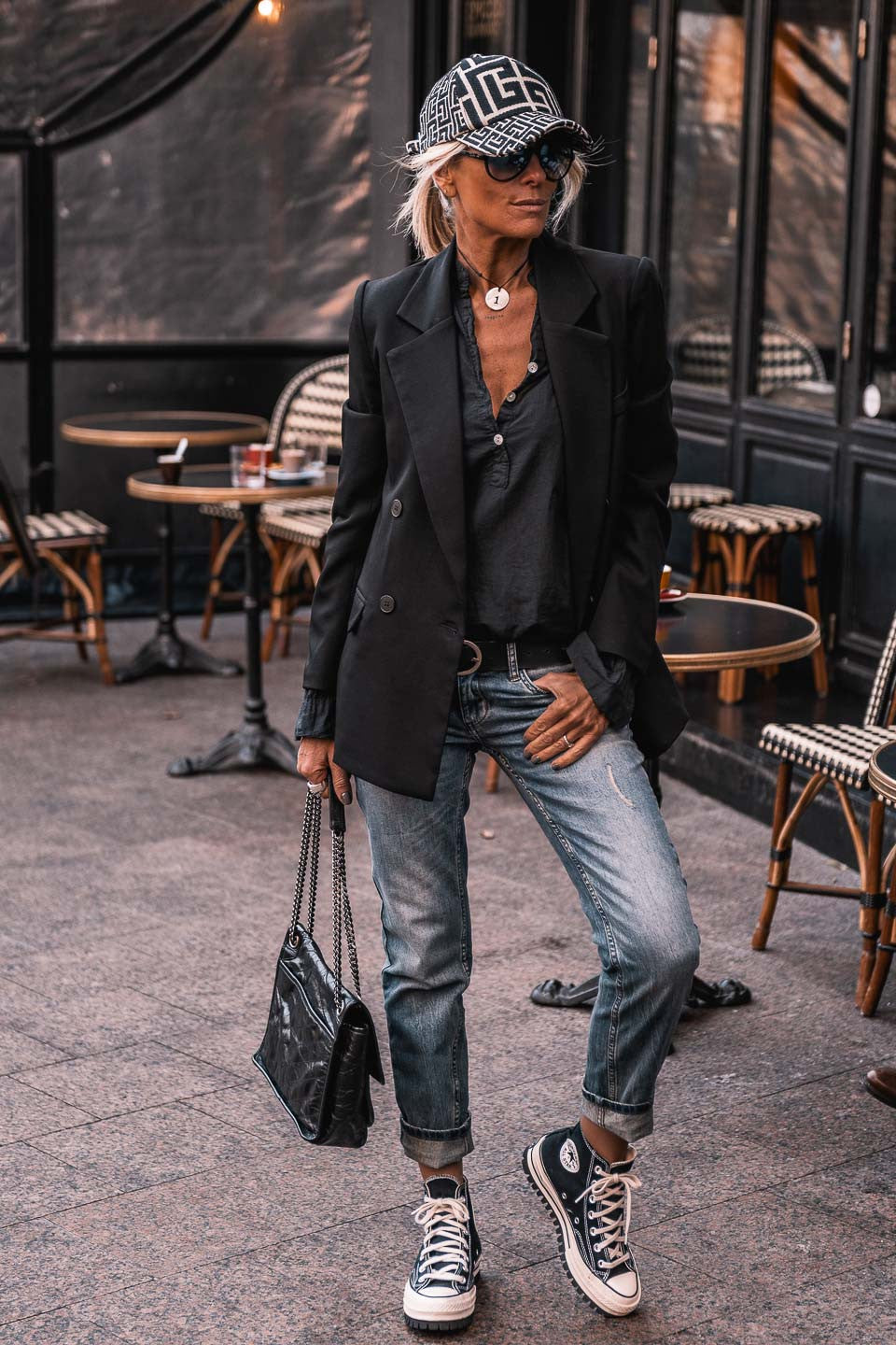 Jeans Grungemama Marlon bleu