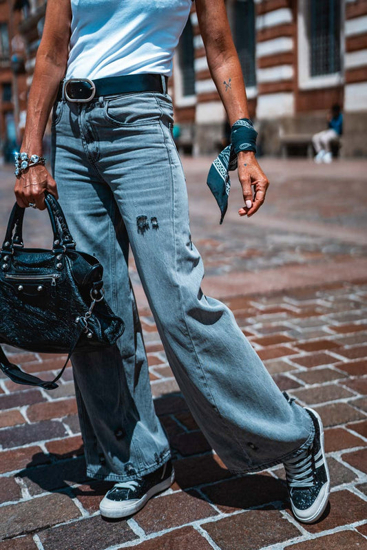 Jeans Grungemama Rita anthracite