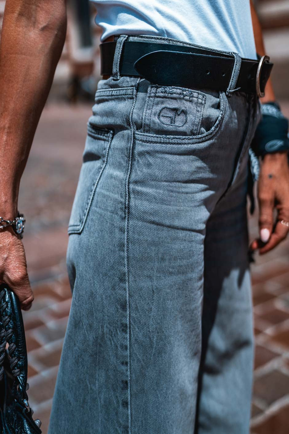 Jeans Grungemama Rita anthracite