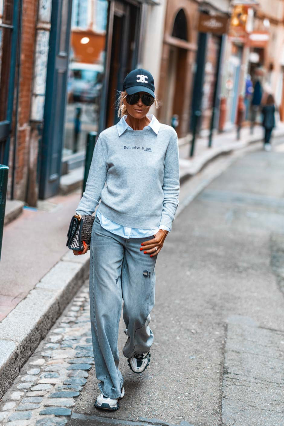 Jeans Grungemama Rita anthracite