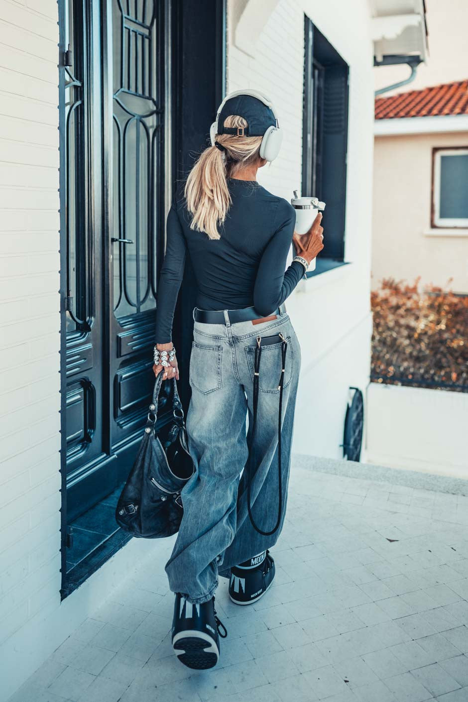 Jeans Grungemama Rita anthracite