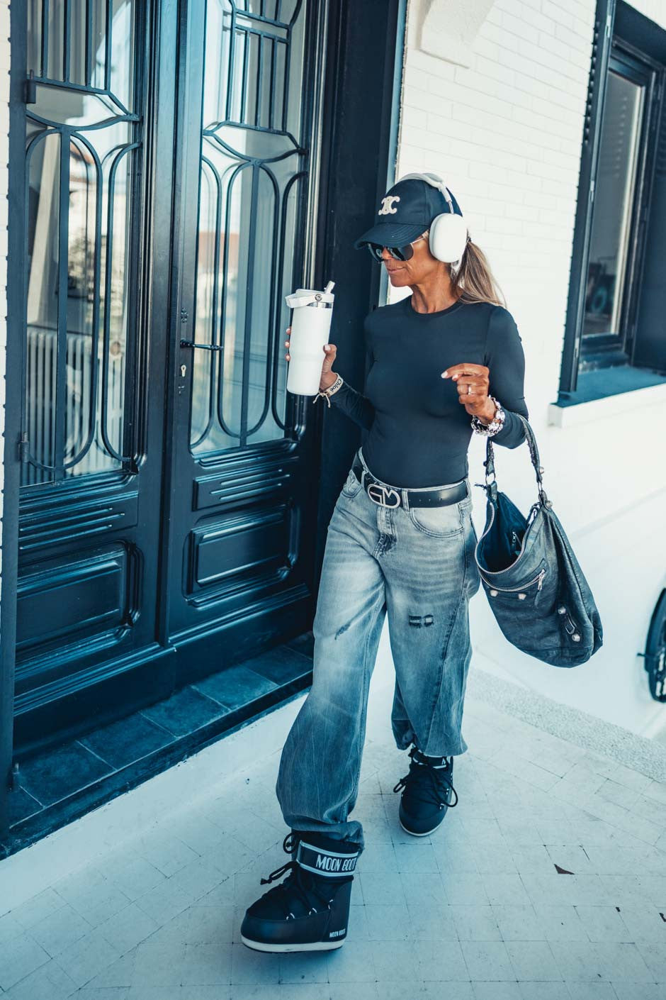 Jeans Grungemama Rita anthracite