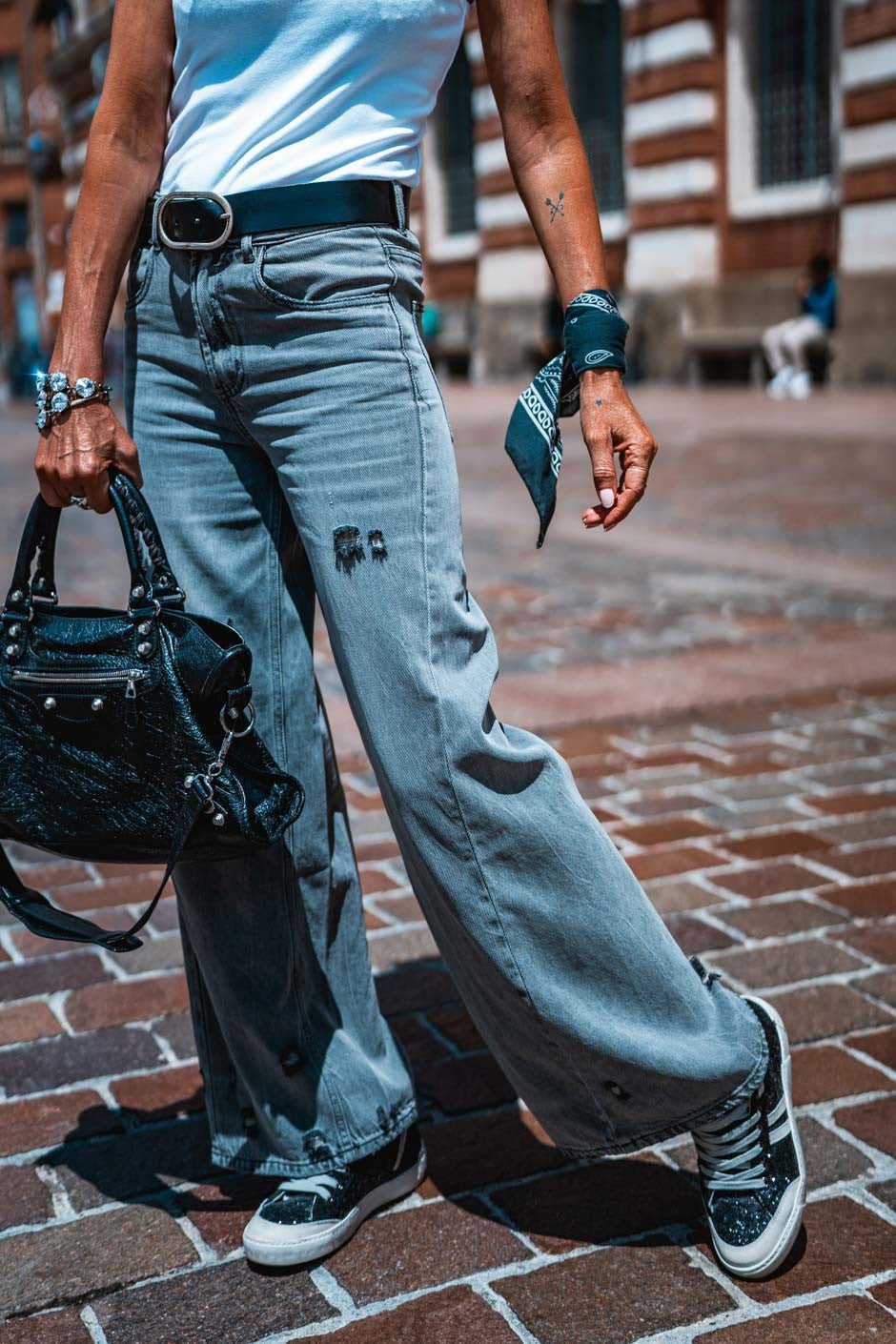 Jeans Grungemama Rita anthracite