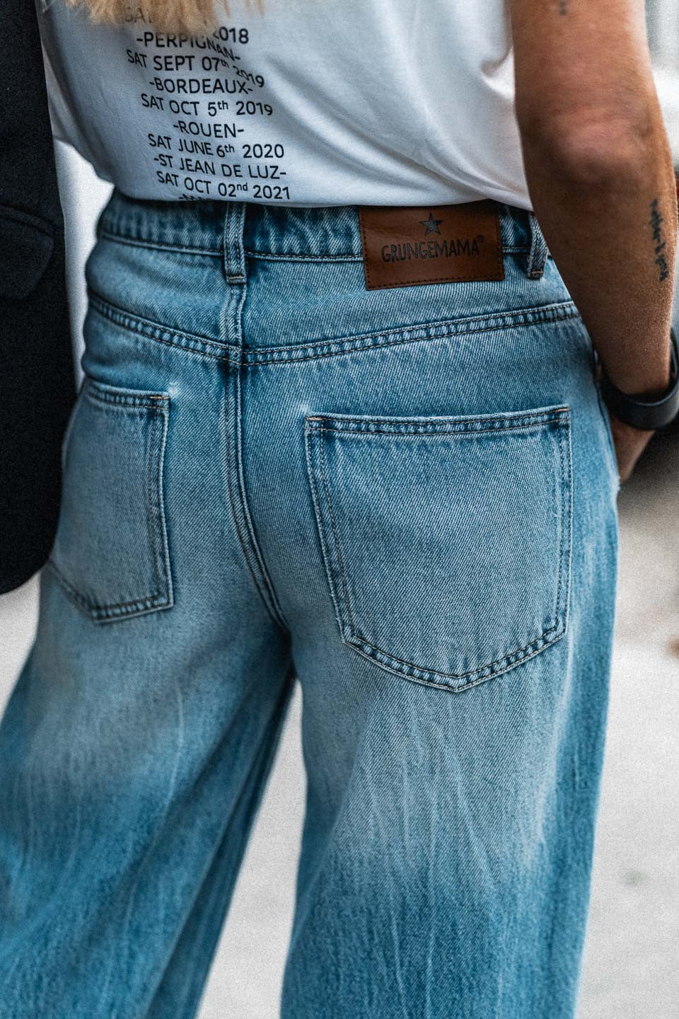 Jeans Grungemama Rita bleach