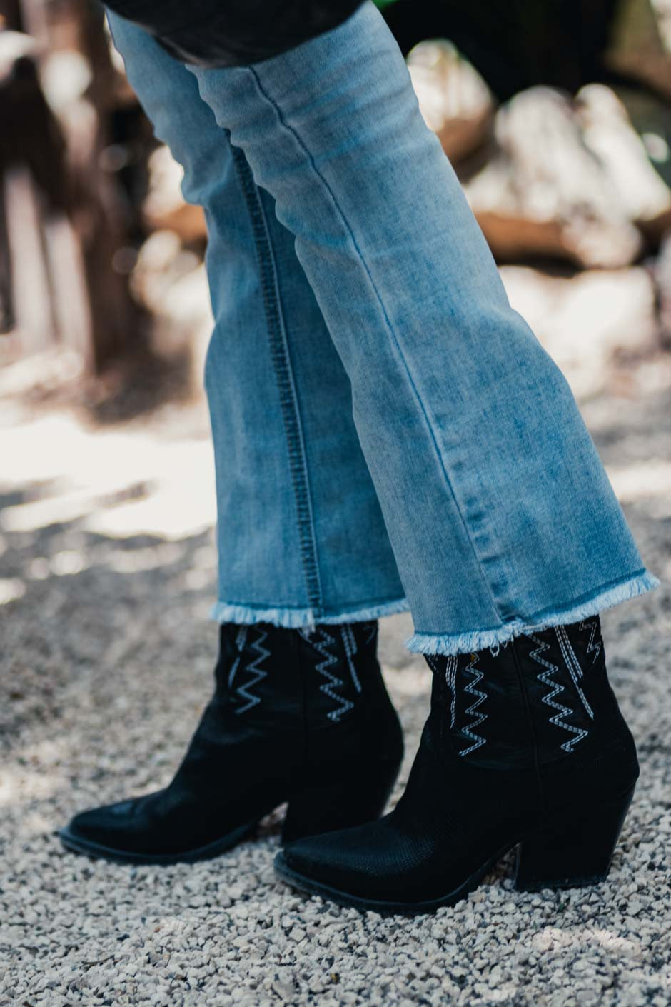 Jeans Grungemama Yunai bleu