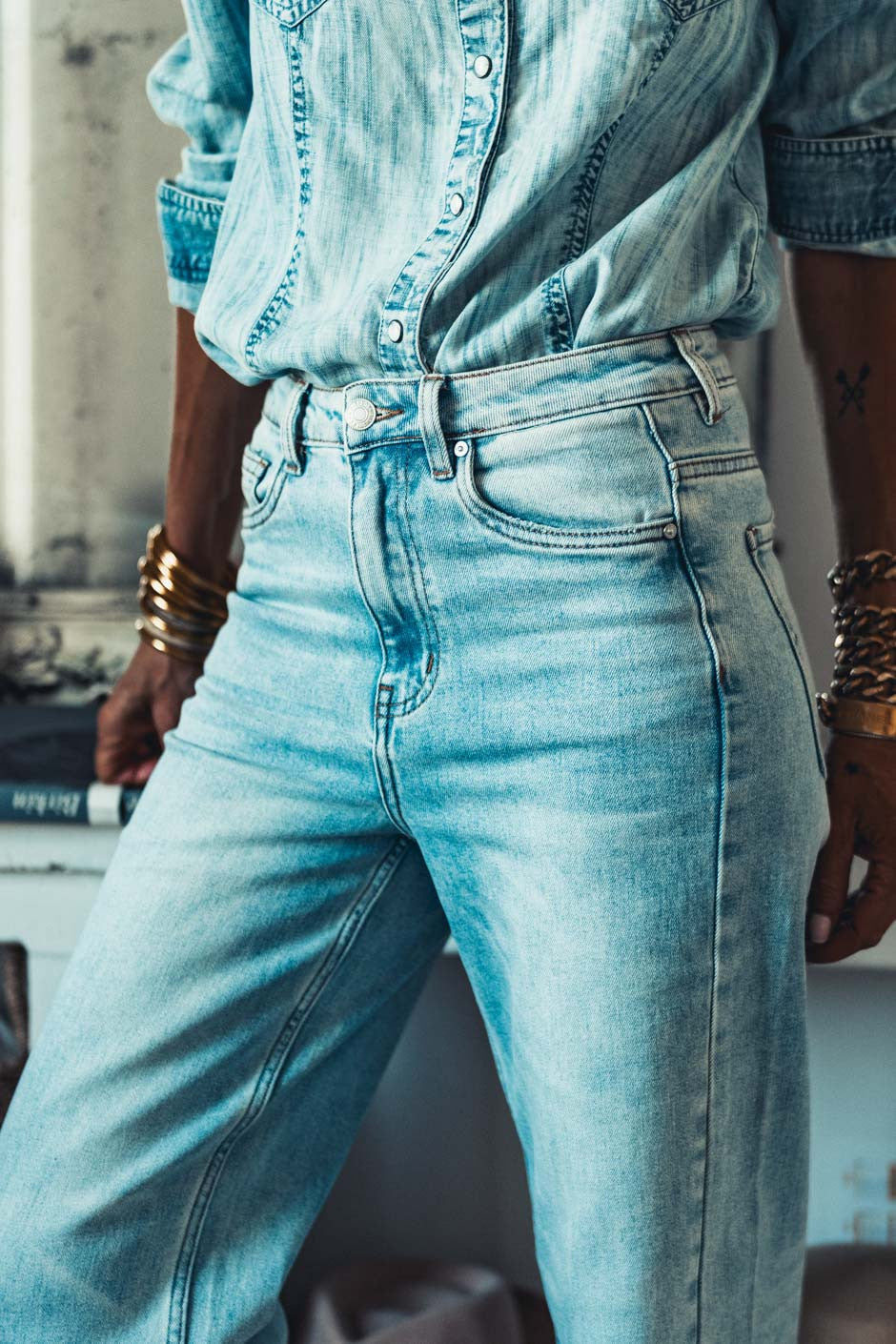 Jeans Salma bleu