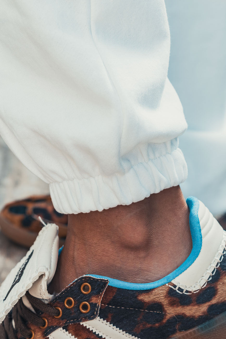 Jogger Grungemama Shellyann blanc