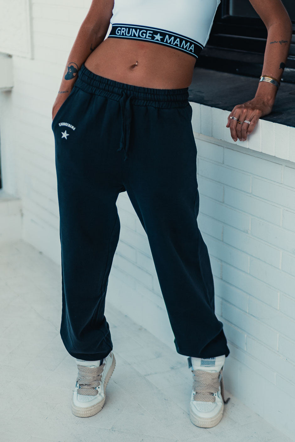 Jogger Grungemama Shellyann noir