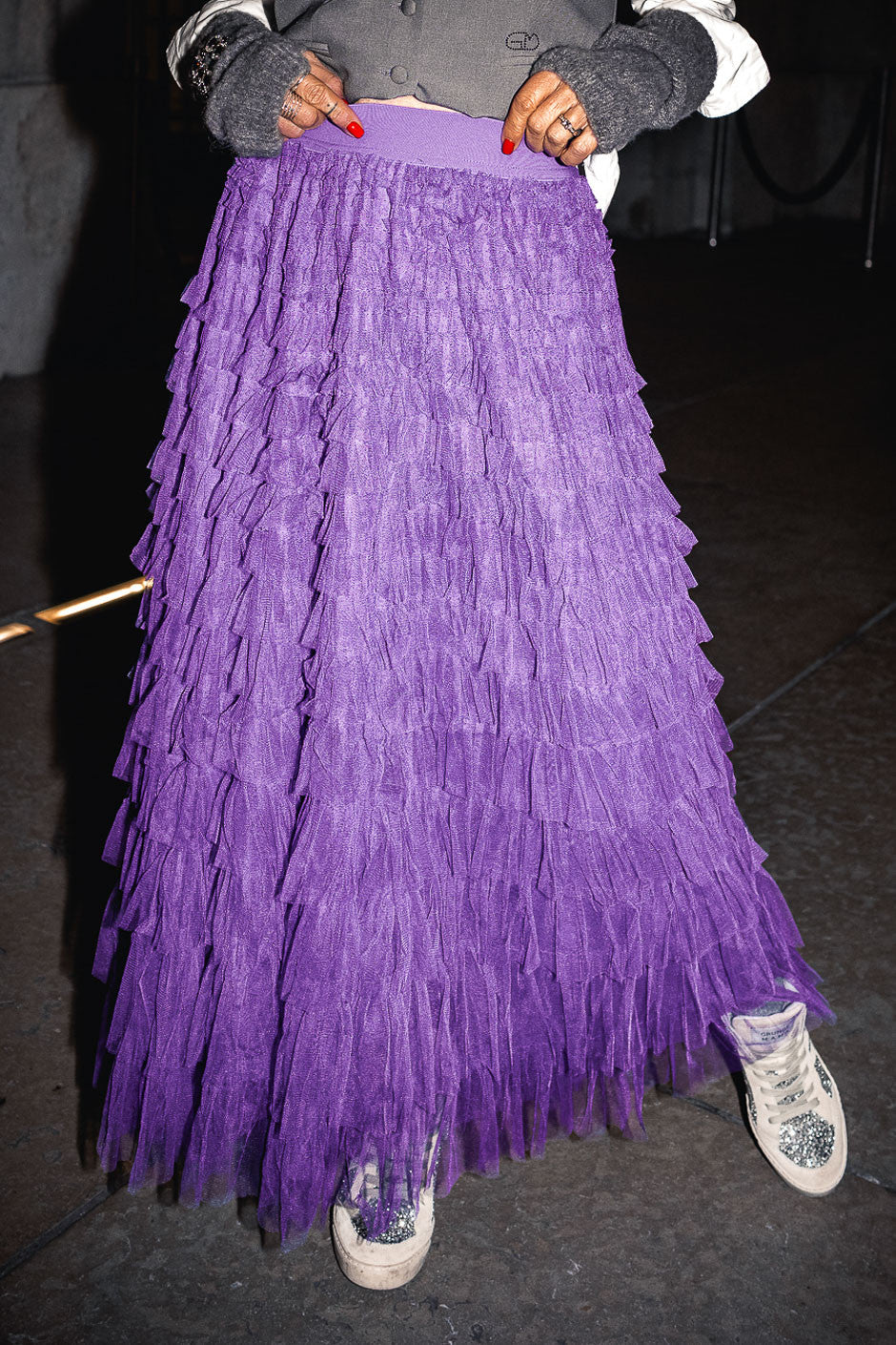 Purple Eva skirt – Grungemama
