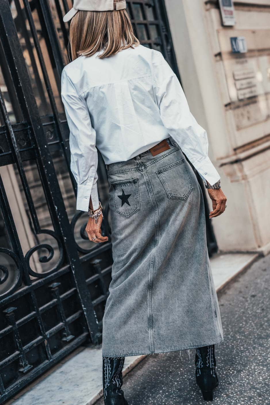 Jupe Grungemama Clara anthracite