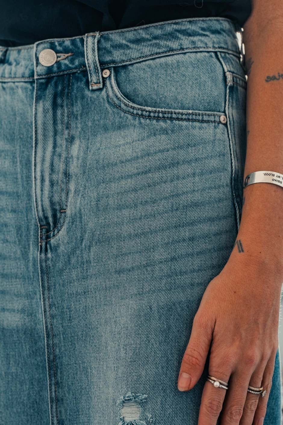 Jupe Grungemama Clara bleach