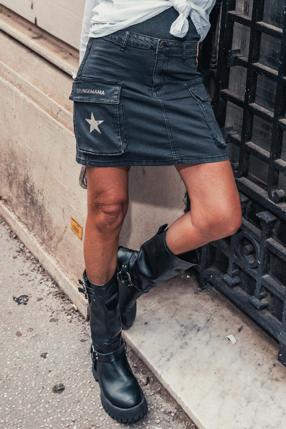 Jupe Grungemama Julia noir