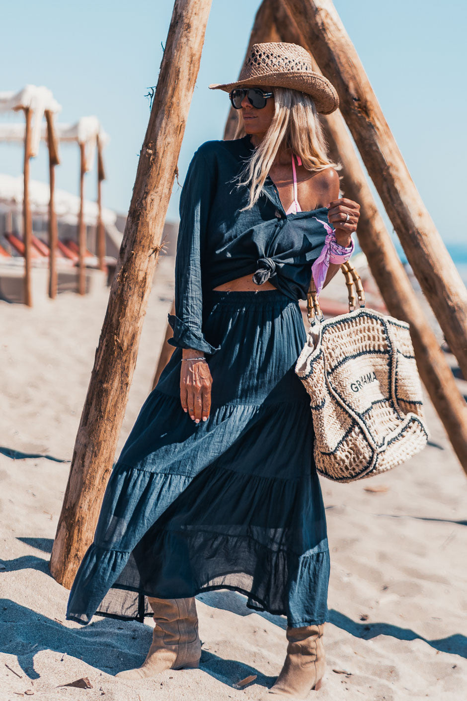 Jupe Grungemama Lesly noir