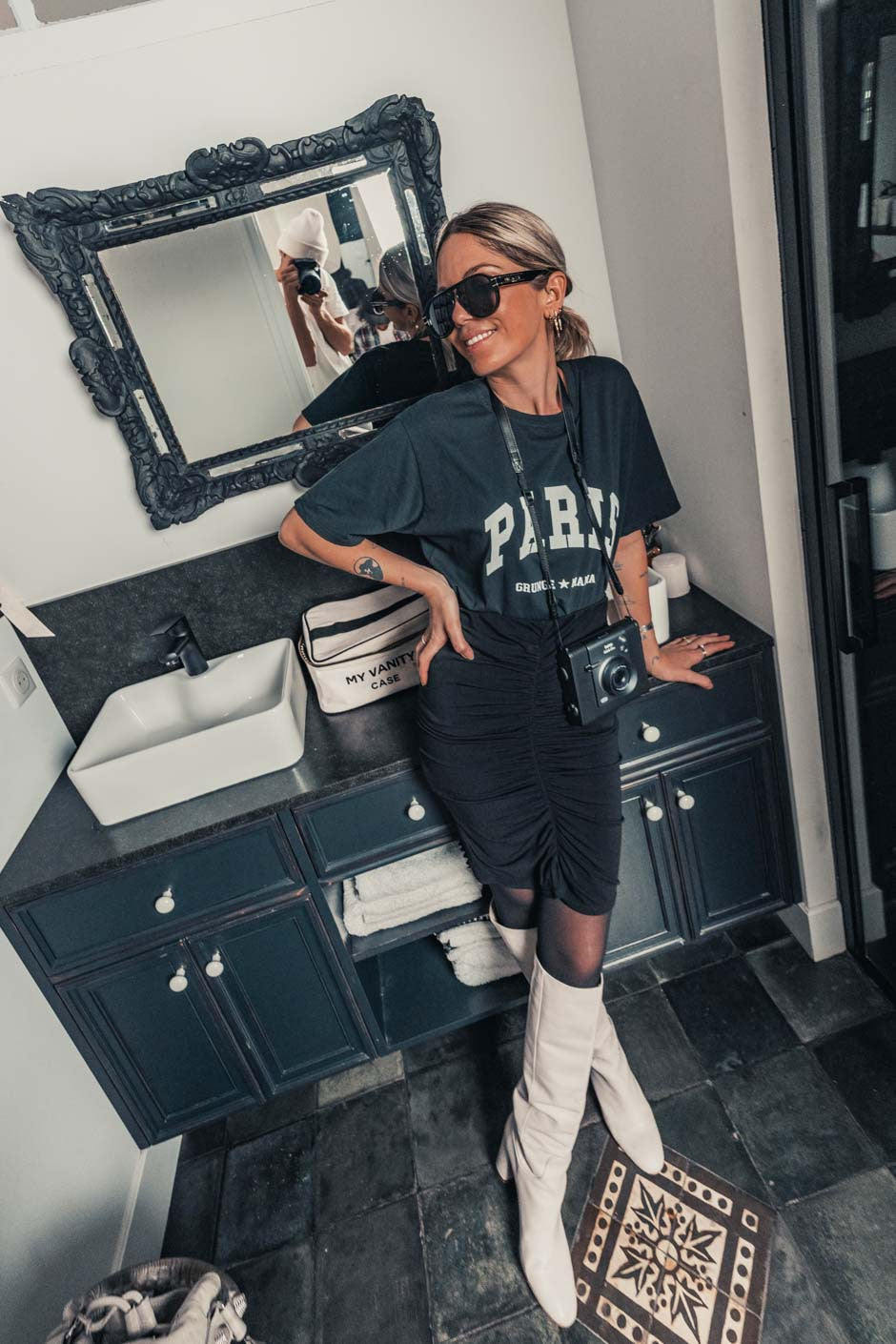 Jupe Grungemama Miu noir