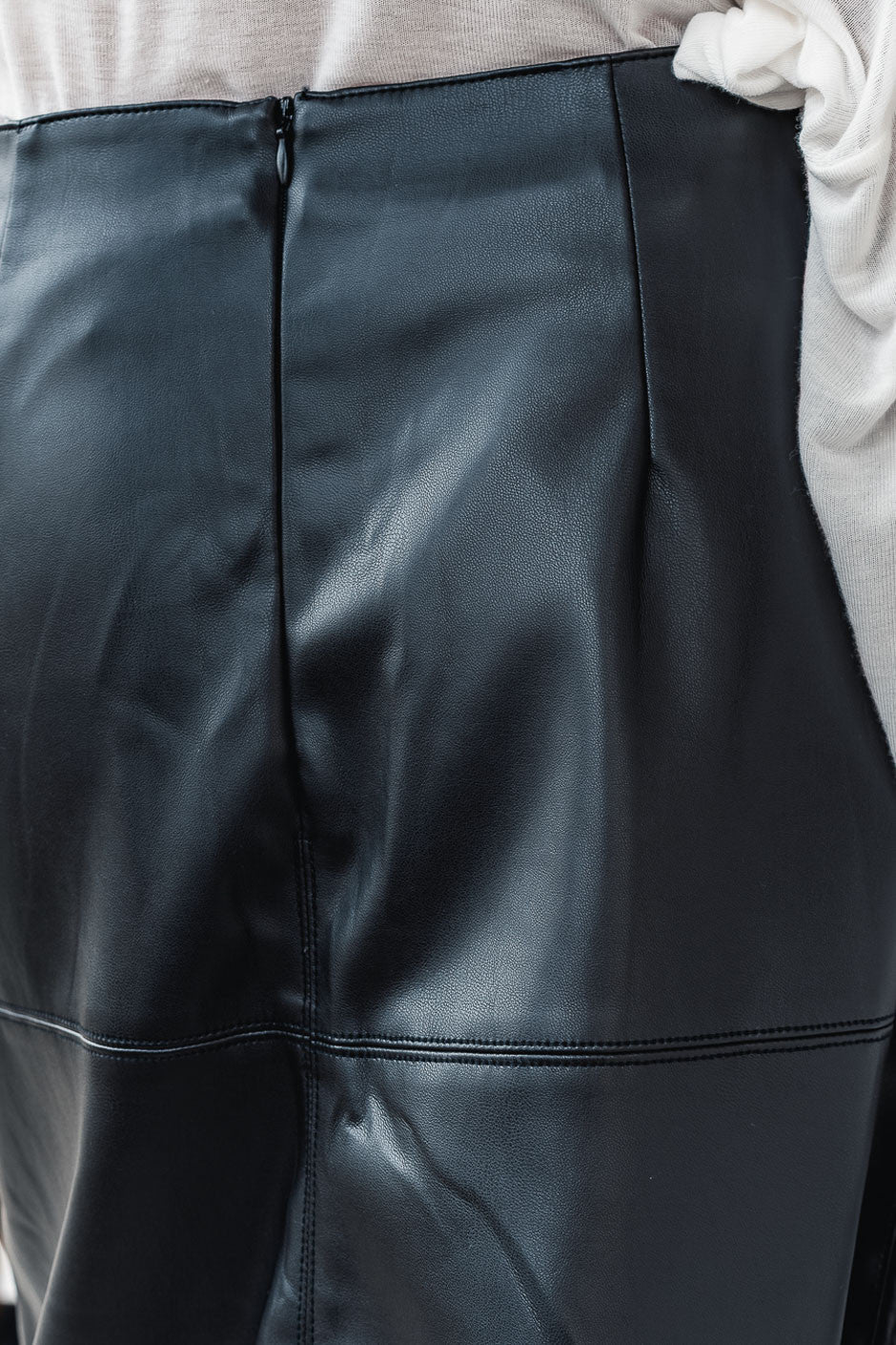 Jupe Grungemama Poppy simili noir