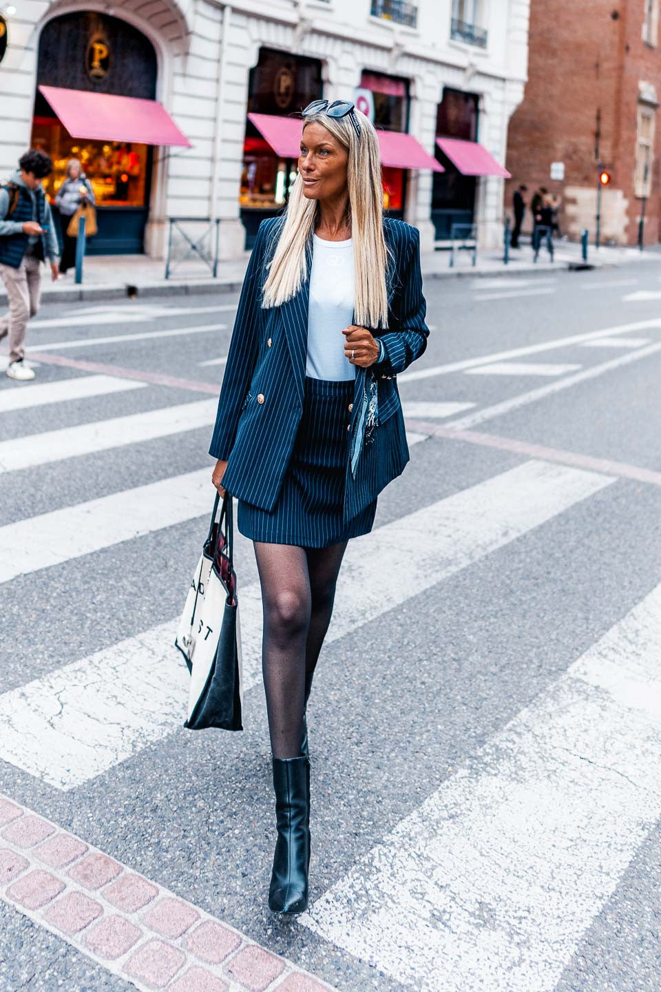 Jupe Grungemama Kristy rayures tennis