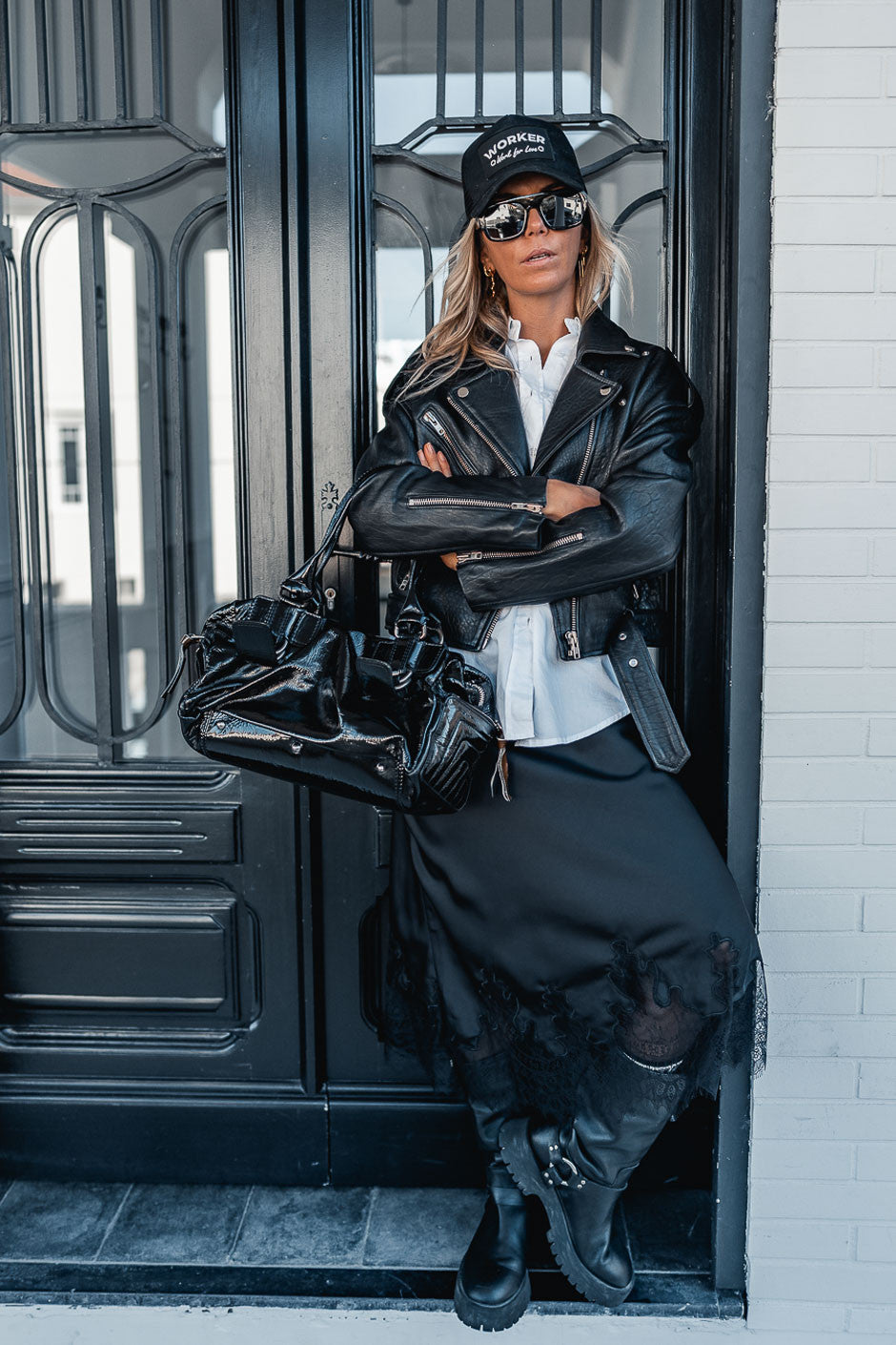 Jupe longue Grungemama Moore noir