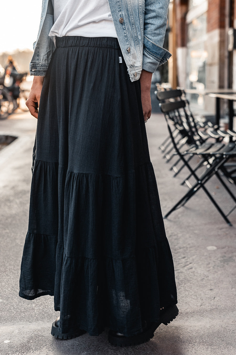 SKIRT JIPS BLACK BLACK – GRUNGEMAMA