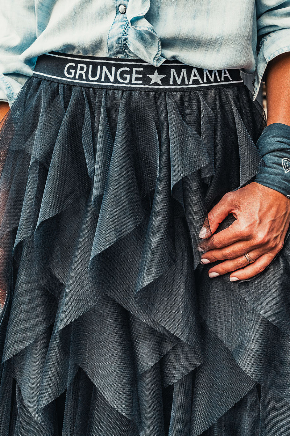 Jupon Grungemama Karry noir