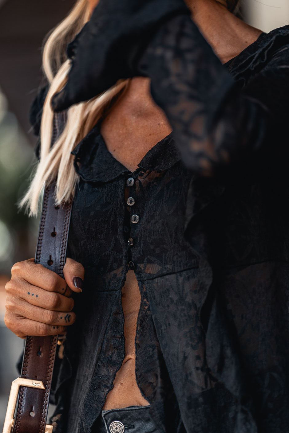 Kimono Grungemama Glenn noir