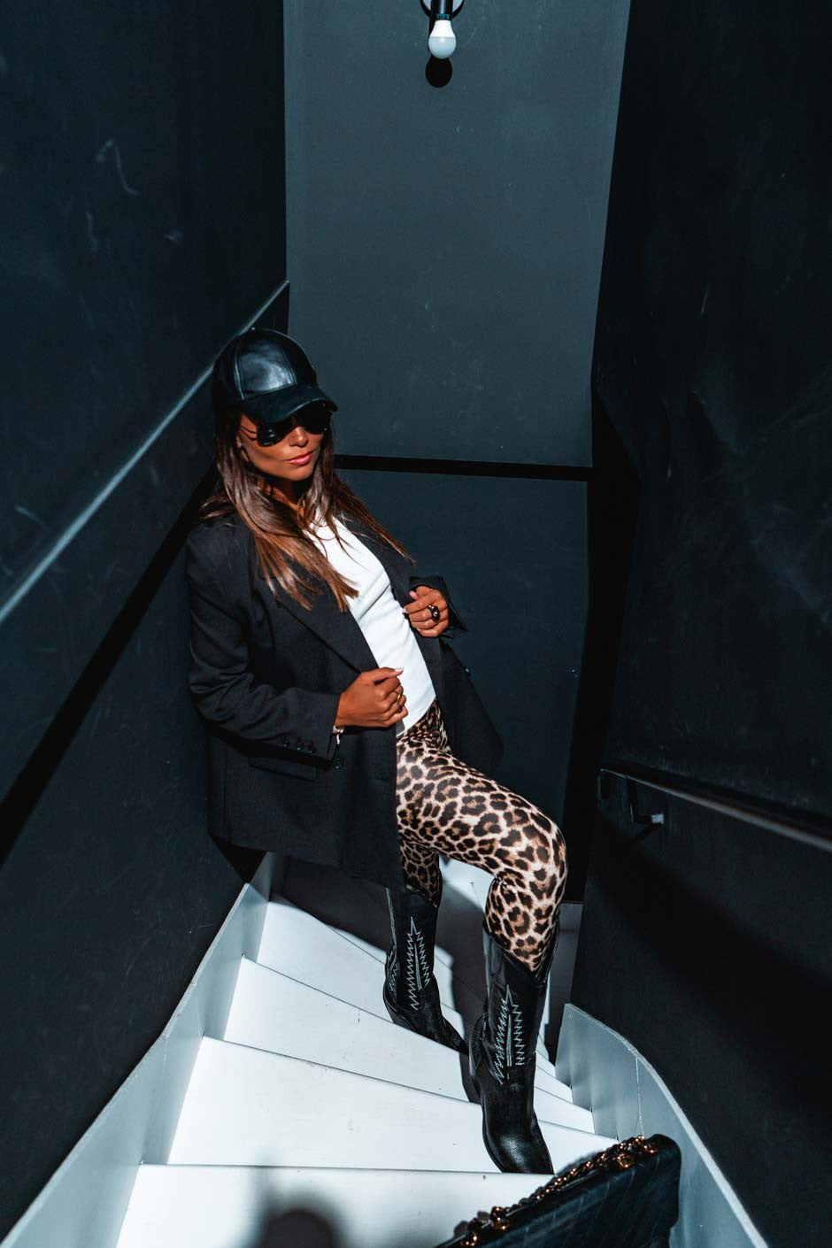 Legging Zita leopard