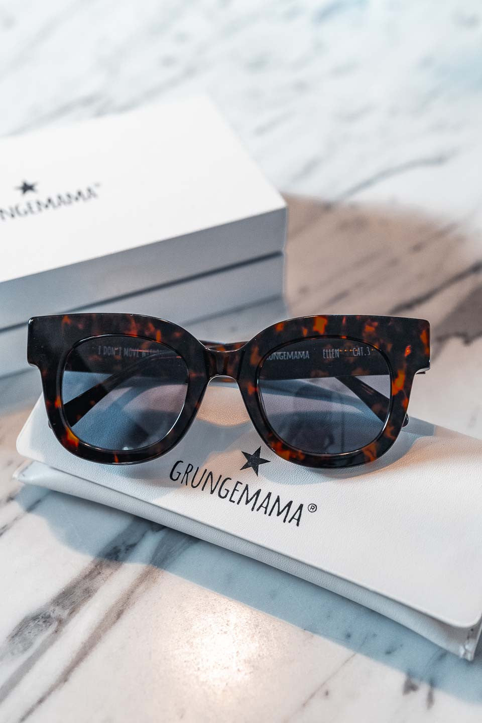 Lunettes de soleil Grungemama Ellen écaille