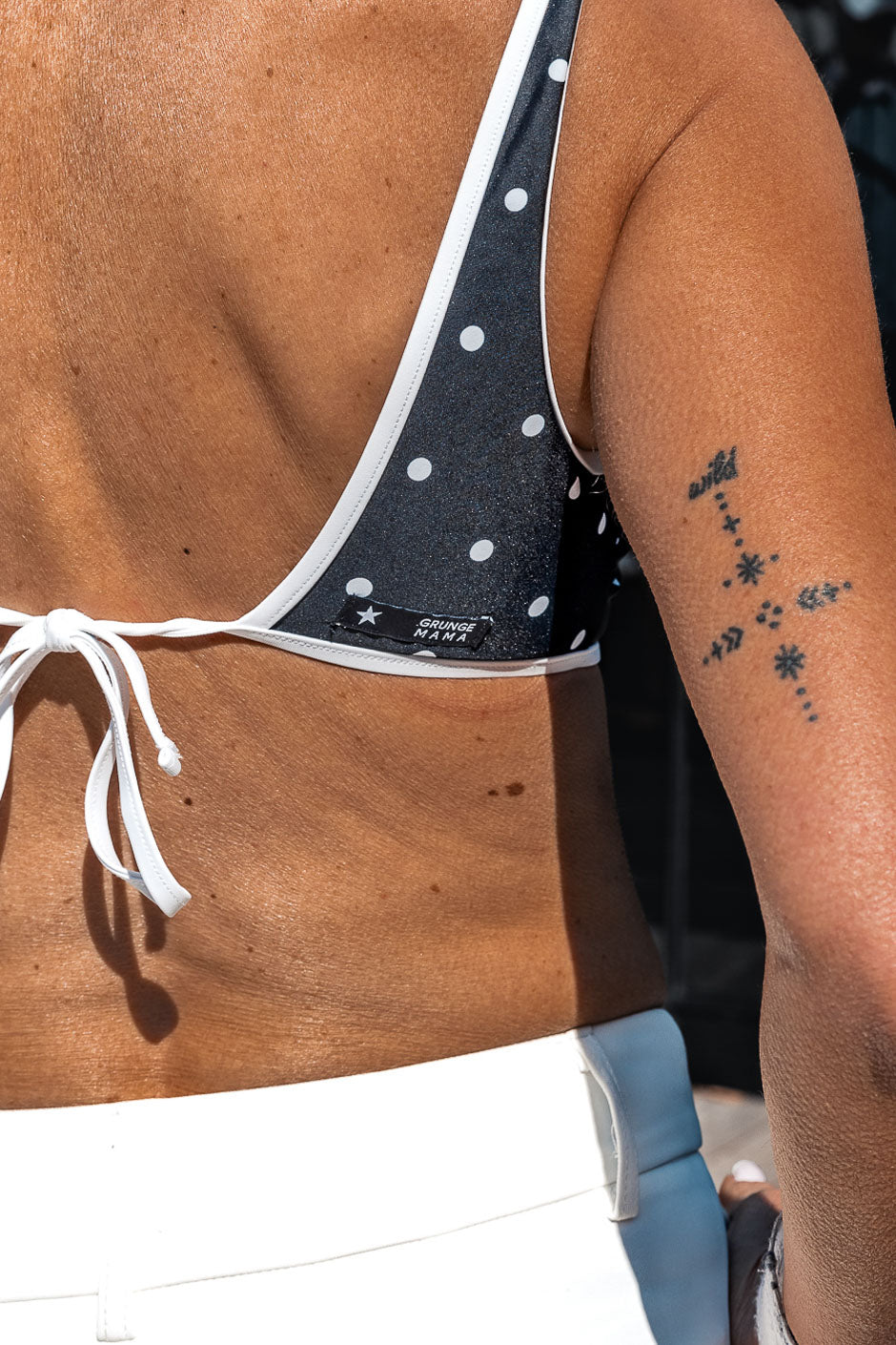 BARBARA POLKA DOT TOP