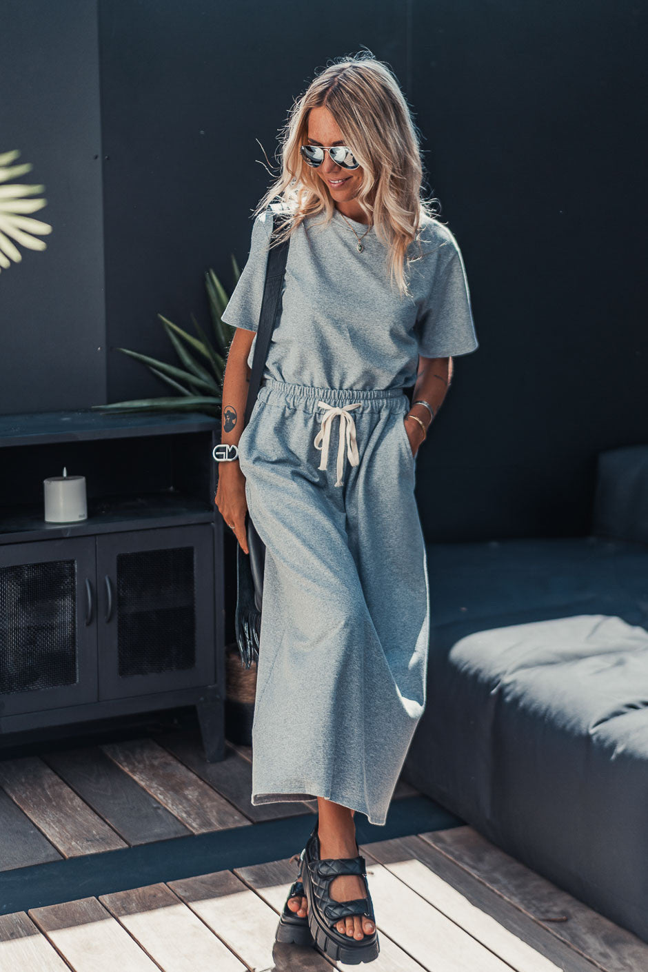 Manchette Grungemama Lucky noir