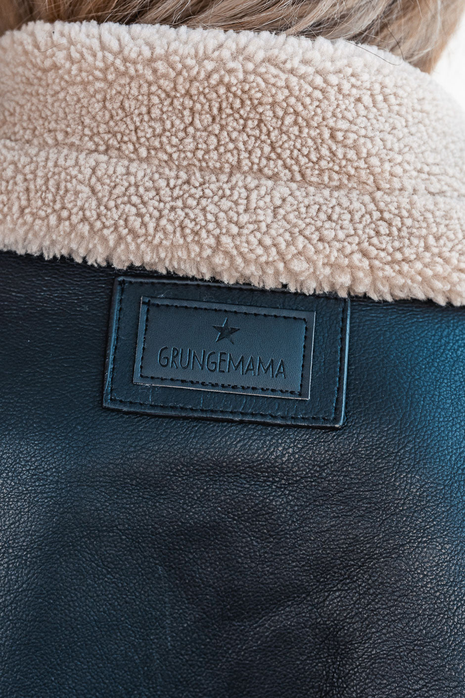 Manteau aviateur Grungemama Flighter noir