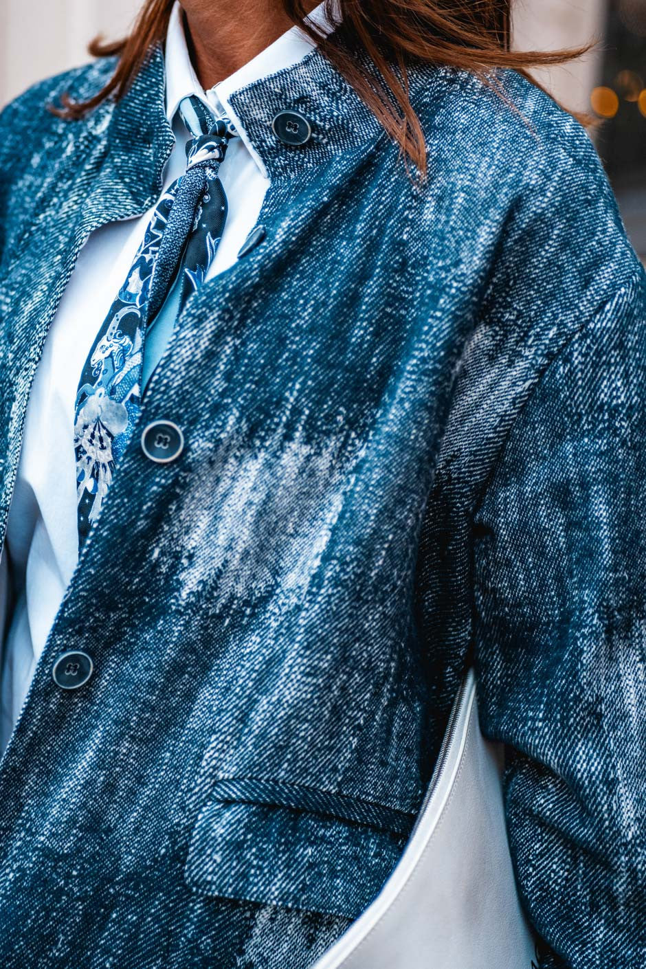 Manteau Banditas Galuxe bleu