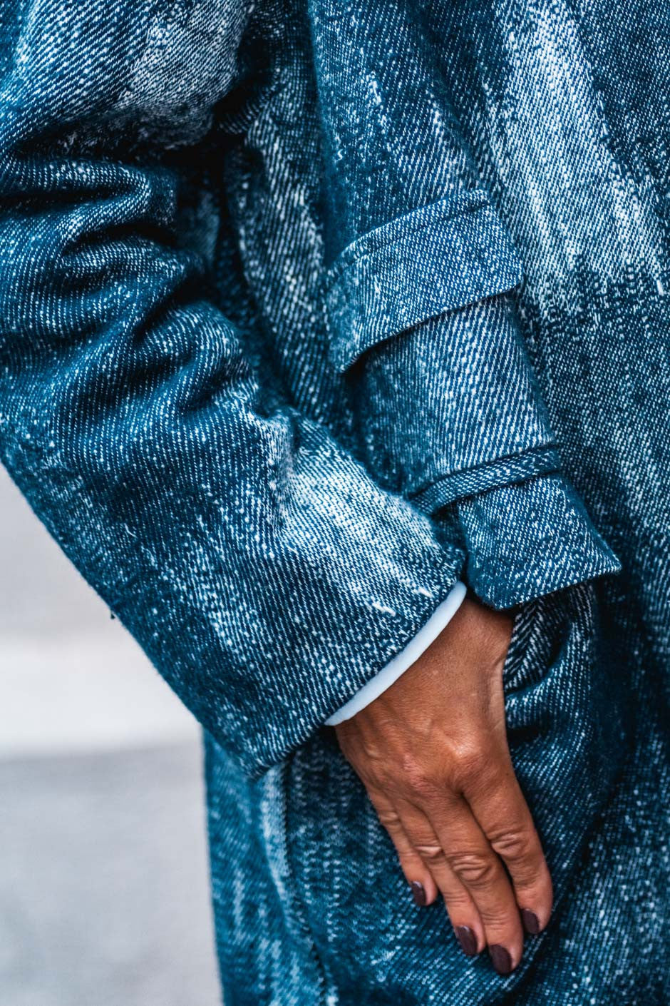 Manteau Banditas Galuxe bleu