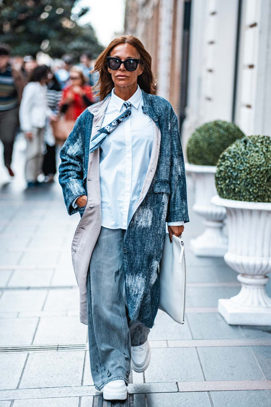 Manteau Banditas Galuxe bleu