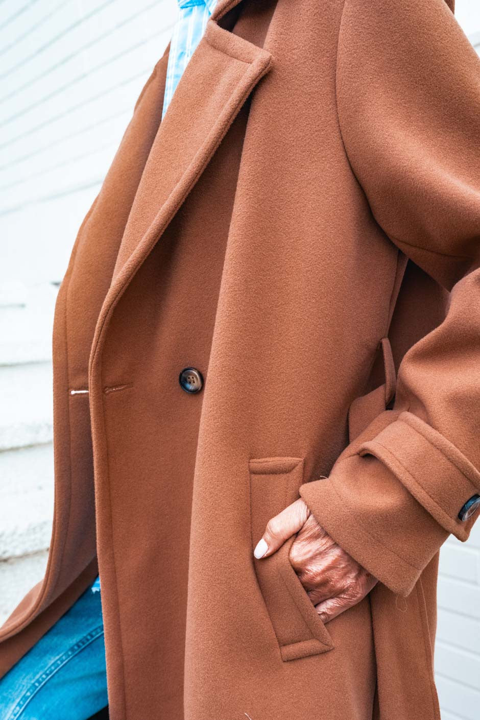 Manteau Banditas Kleiny camel