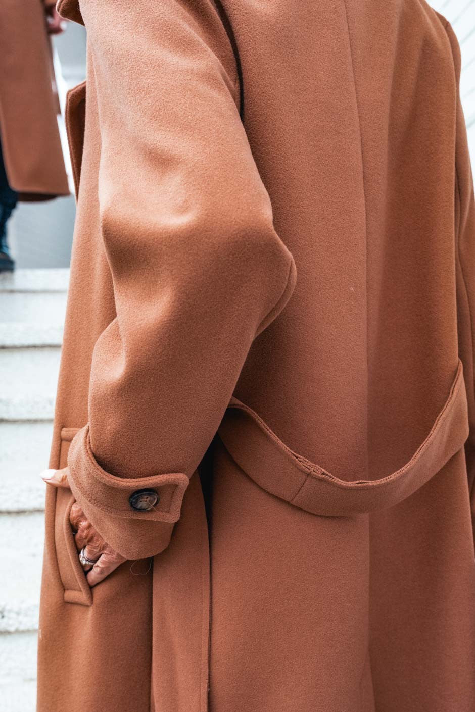 Manteau Banditas Kleiny camel