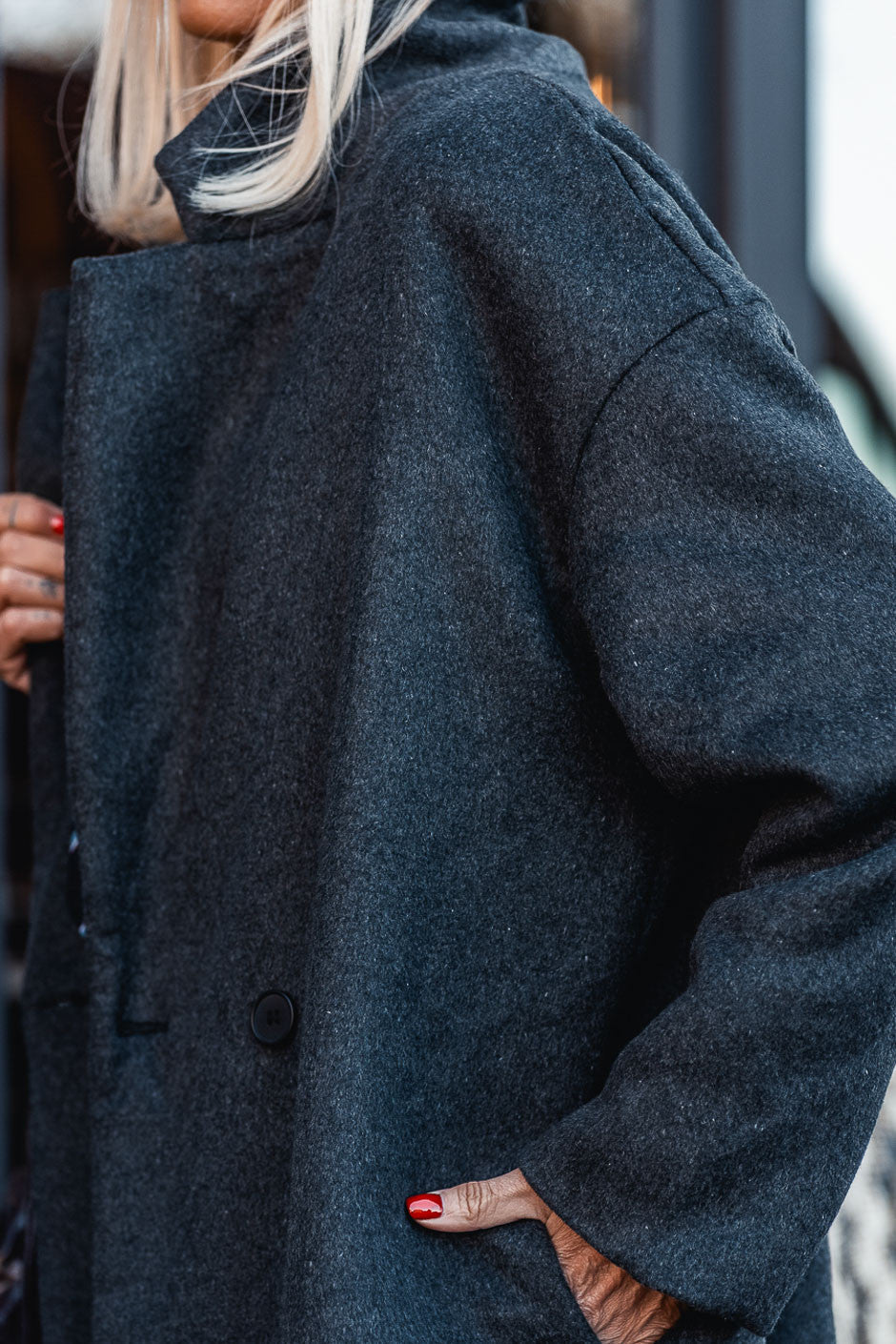 Manteau Frankie anthracite