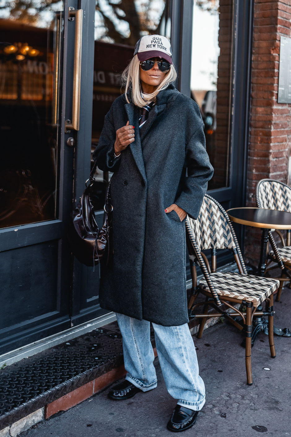 Manteau Frankie anthracite