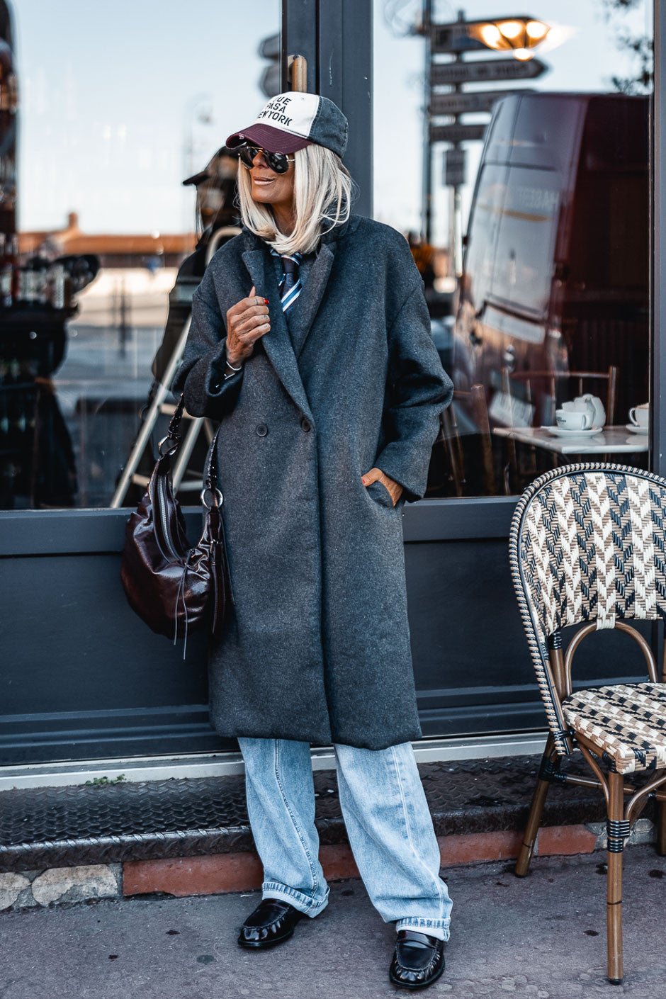 Manteau Frankie anthracite