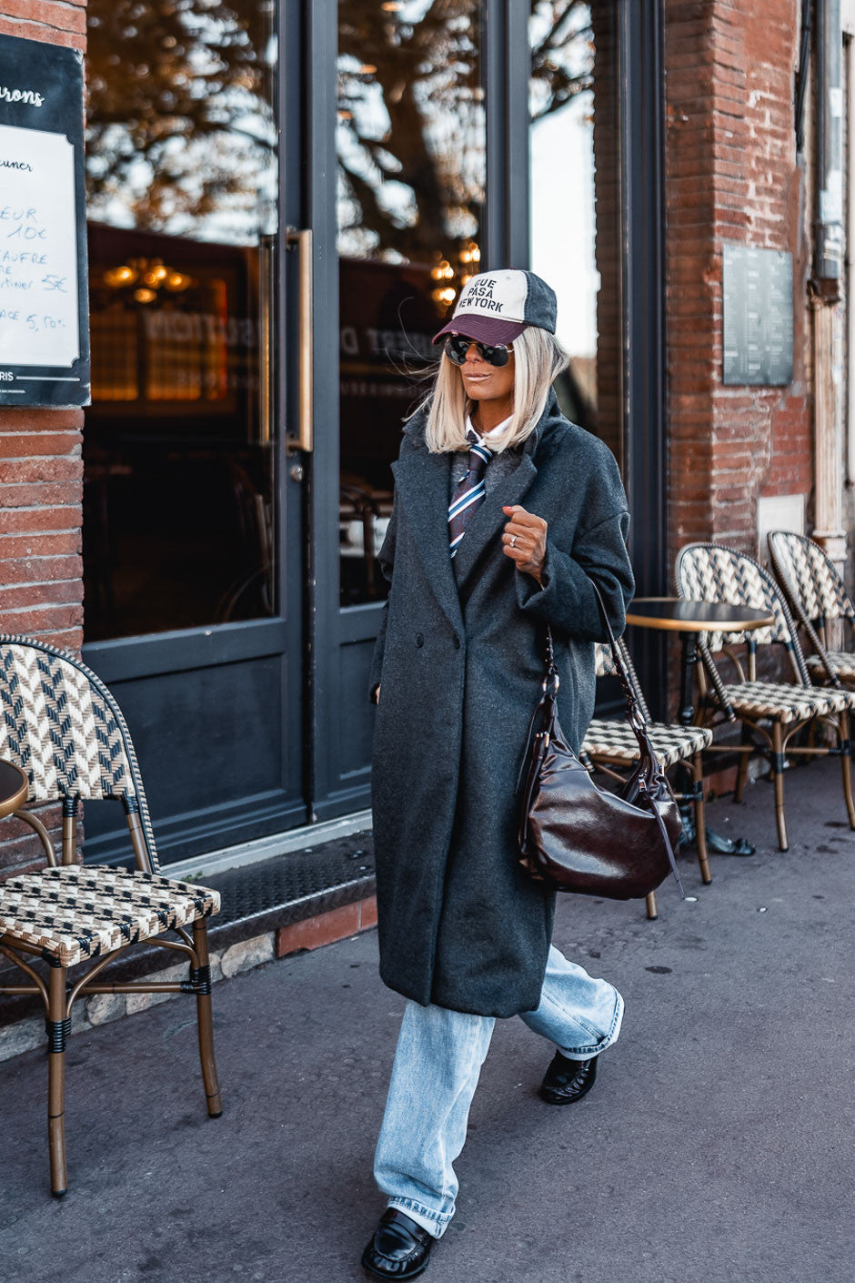 Manteau Frankie anthracite