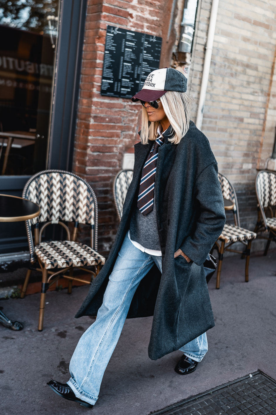 Manteau Frankie anthracite